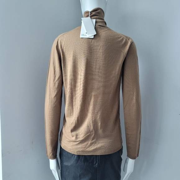 NWT MaxMara Saluto Wool Turtleneck Sweater Small - Picture 7 of 10